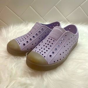 Girls Native Jefferson purple shoes size C12